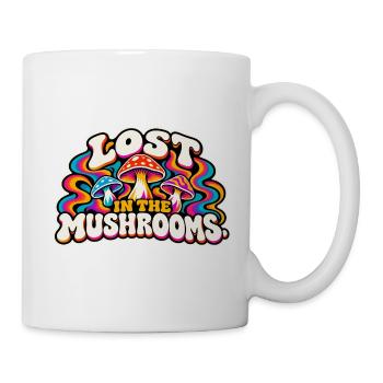 Lost in the Mushrooms - Tasse - Weiß - Rechts