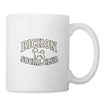Bichon Social Club - Tasse - Weiß - Rechts