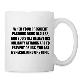 PRESIDENT PARDON  - Tasse - Weiß - Rechts