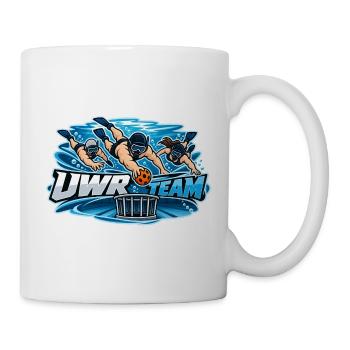 UWR Team Wasserrugby Logo - Tasse - Weiß - Rechts