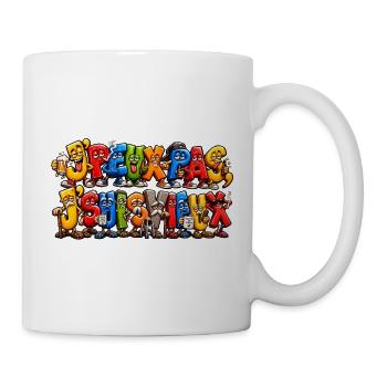 Ich kann nicht, ich bin alt – Altershumor - Tasse - Weiß - Rechts