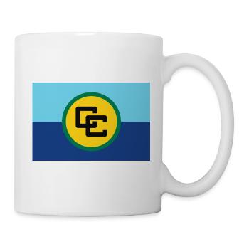 CARICOM Karibische Gemeinschaft – Flagge - Tasse - Weiß - Rechts
