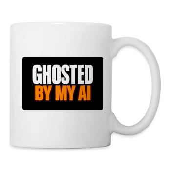Geghostet von meiner KI - Tasse - Weiß - Rechts