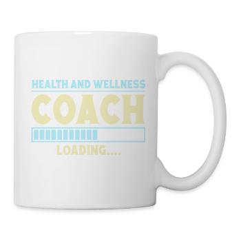 Fitness Motivation Bodybuilder Health Coach Gym - Tasse - Weiß - Rechts