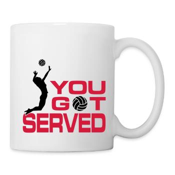 You got served - Tasse - Weiß - Rechts