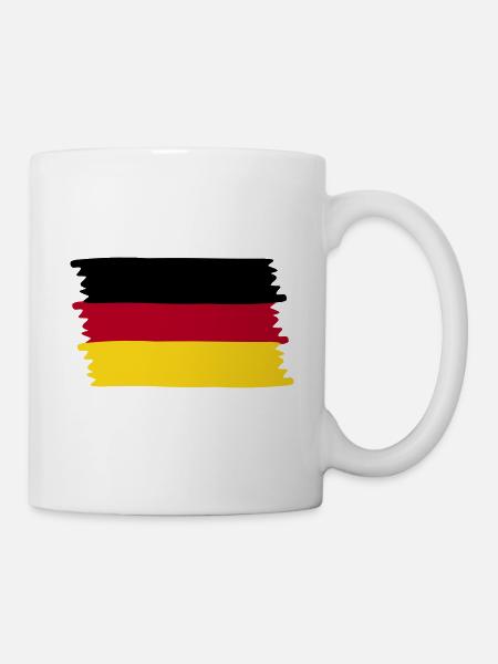 Deutschland - Tasse - Weiß