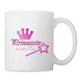 Prinzessin - Tasse - Weiß - Rechts