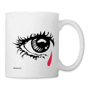 crying_eye - Mug blanc - blanc - Droite