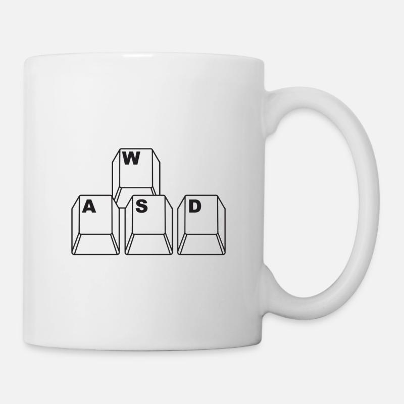 zqsd - Mug blanc - blanc