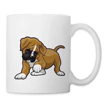 Boxer Dog - Mug - white - Right