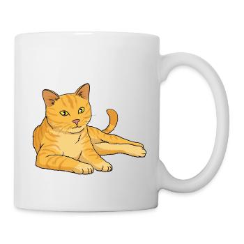 Cat Ginger - Mug - white - Right