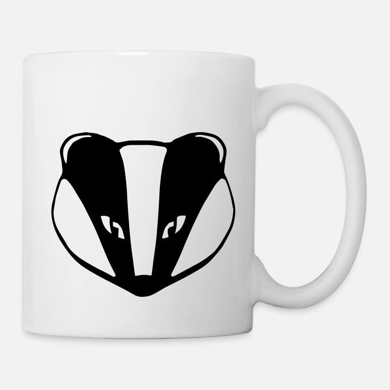 Dachs - Tasse - Weiß