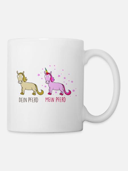 Mein Einhorn Pferd - Tasse - Weiß
