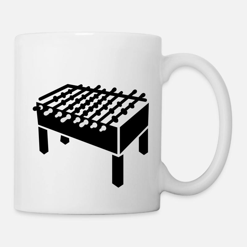 Kicker - Tasse - Weiß
