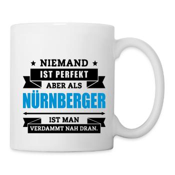 Funshirt Nürnberger - Tasse - Weiß - Rechts