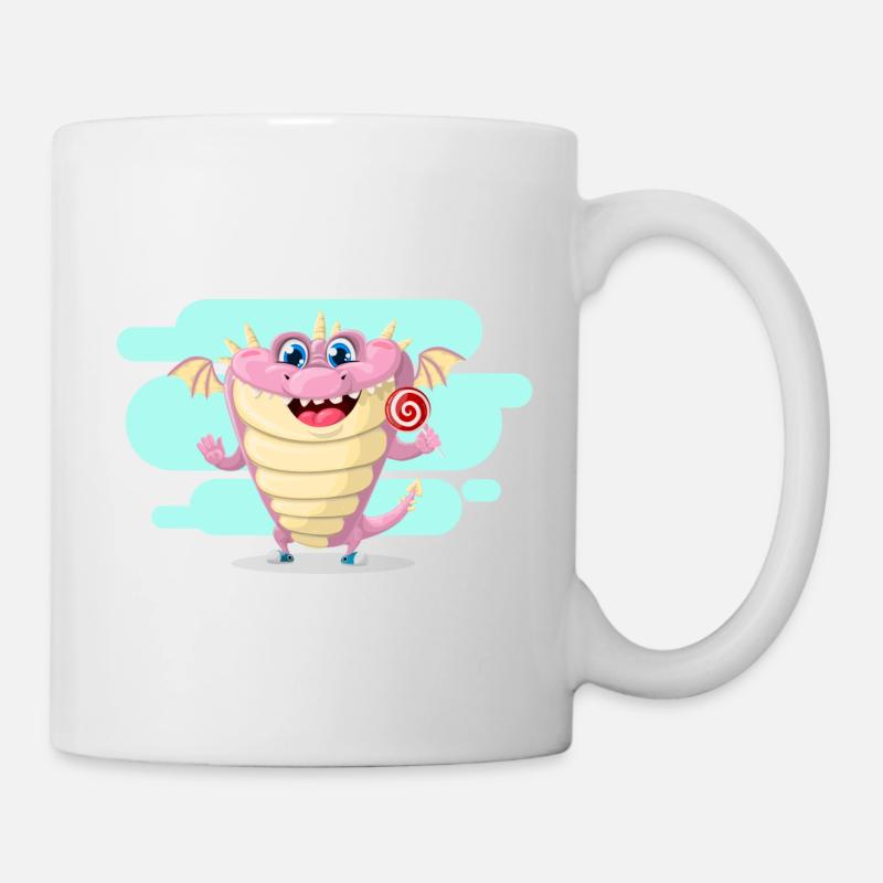 dragon - Mug - white