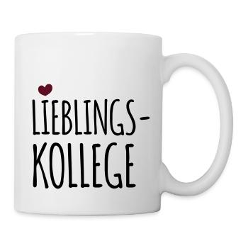 Lieblingskollege (dh) - Tasse - Weiß - Rechts
