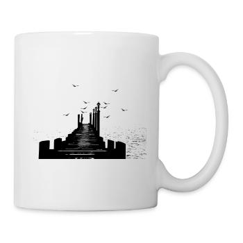 Meer - Tasse - Weiß - Rechts