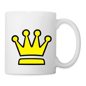 Crown (crown) 04.1 - Mug - white - Right