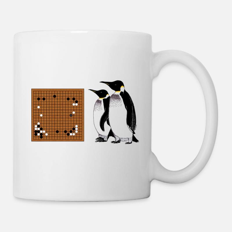 Schultertreffer auf der fünften Linie - Tasse - Weiß