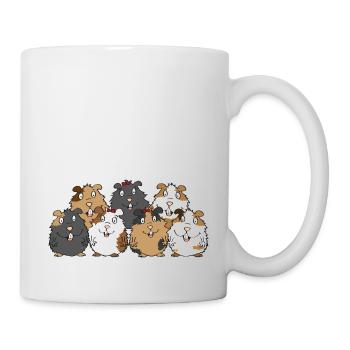 Ich will Mehr Schweinchen haben - Tasse - Weiß - Rechts