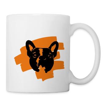 Pixel malowany buldog 2 - Mug - white - Right