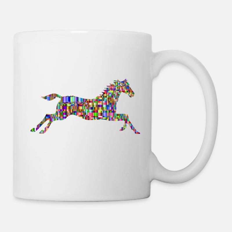 horse - Mug - white