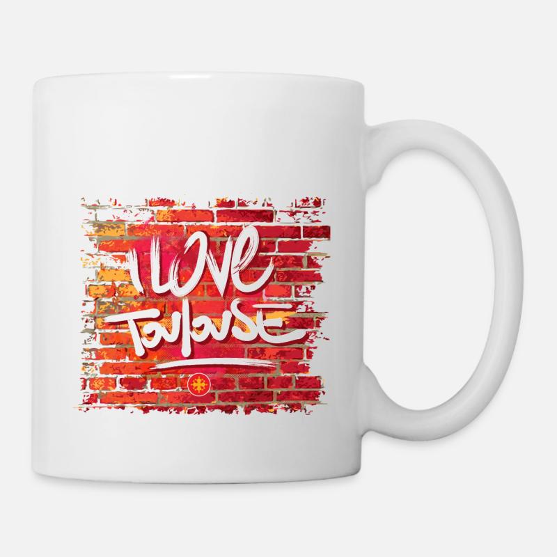 Toulouse - Mug blanc - blanc