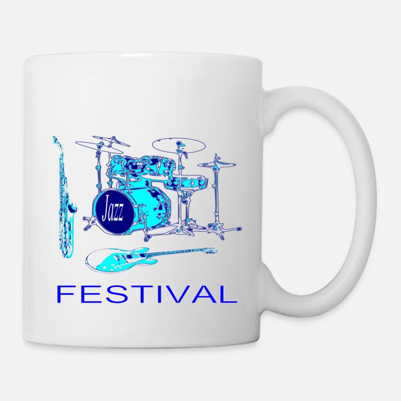 Jazz Festival - Mug - white