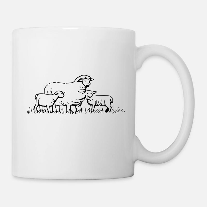 sheep147 - Mug blanc - blanc