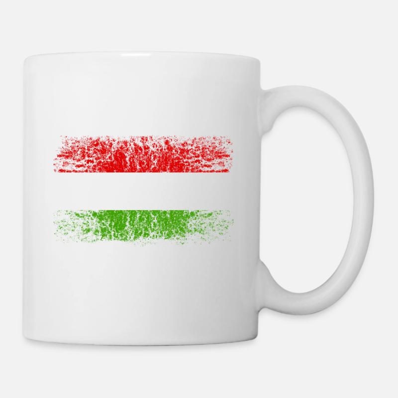 Hungary 002 AllroundDesigns - Mug - white