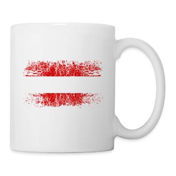 Oesterreich 002 AllroundDesigns - Tasse - Weiß - Rechts