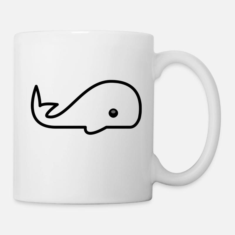 whale58 - Mug blanc - blanc