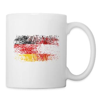 Deutschland Österreich 002 - Tasse - Weiß - Rechts
