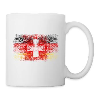 Deutschland Schweiz 002 - Tasse - Weiß - Rechts
