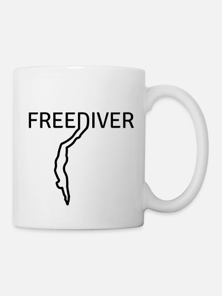 Freediver - Mug - white
