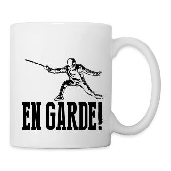 En garde - Tasse - Weiß - Rechts