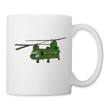 helicopter - Mug - white - Right