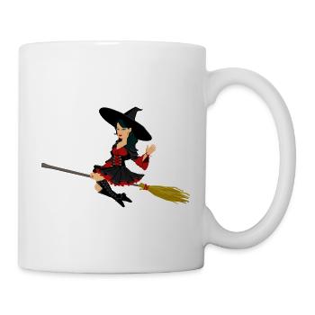 Magical helloween witch - Mug - white - Right