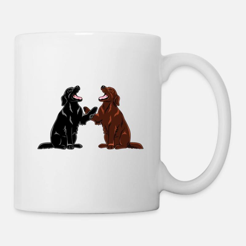 Flattie Pair 2 - Mug blanc - blanc