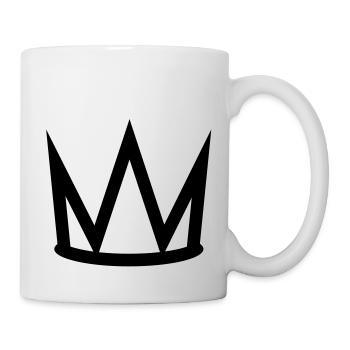 crown de - Tasse - Weiß - Rechts