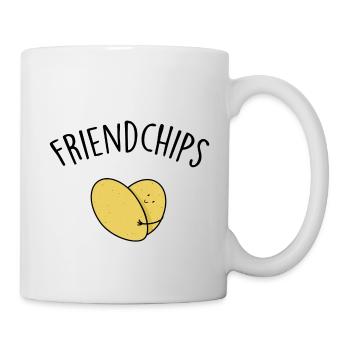 Friendchips - Mug blanc - blanc - Droite