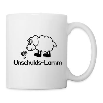 Unschulds Lamm - Tasse - Weiß - Rechts