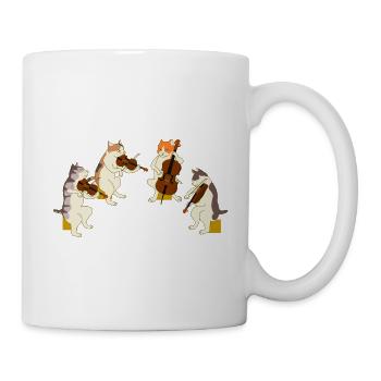 CAT CATS PETS GIFT T-SHIRT - Mug - white - Right