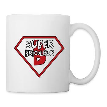 Super-Heimwerker - Tasse - Weiß - Rechts
