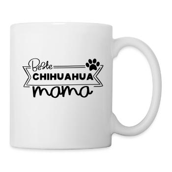 Beste Chihuahua Mama - Tasse - Weiß - Rechts
