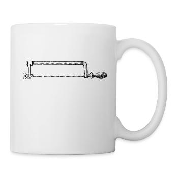 tischler zimmermann schreiner carpenter joiner24 - Tasse - Weiß - Rechts