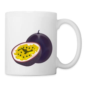 passion fruit passion fruit veggie fruit - Mug - white - Right