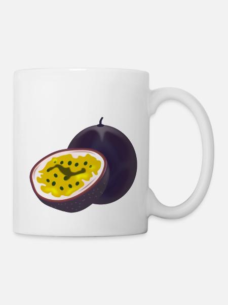 passionsfrucht maracuja passion fruit veggie obst - Tasse - Weiß