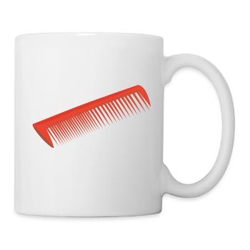 coiffeur de coiffeur de coiffeur de coiffeur salon de coiffure divulgue b - Mug blanc - blanc - Droite